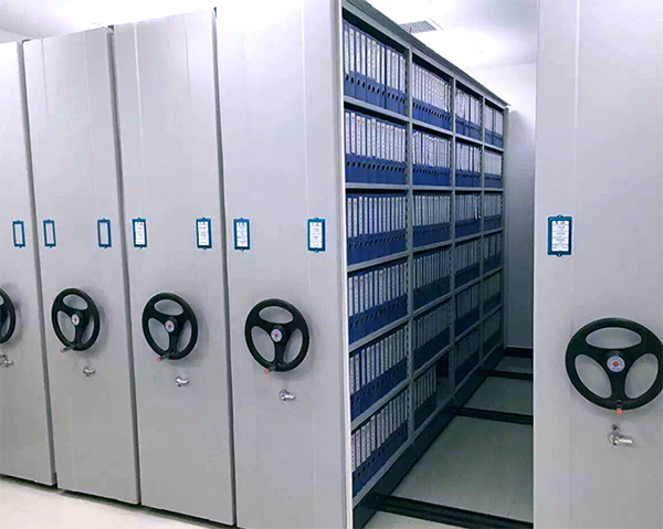 档案室档案摆放合格图-档案密集架高效使用办法